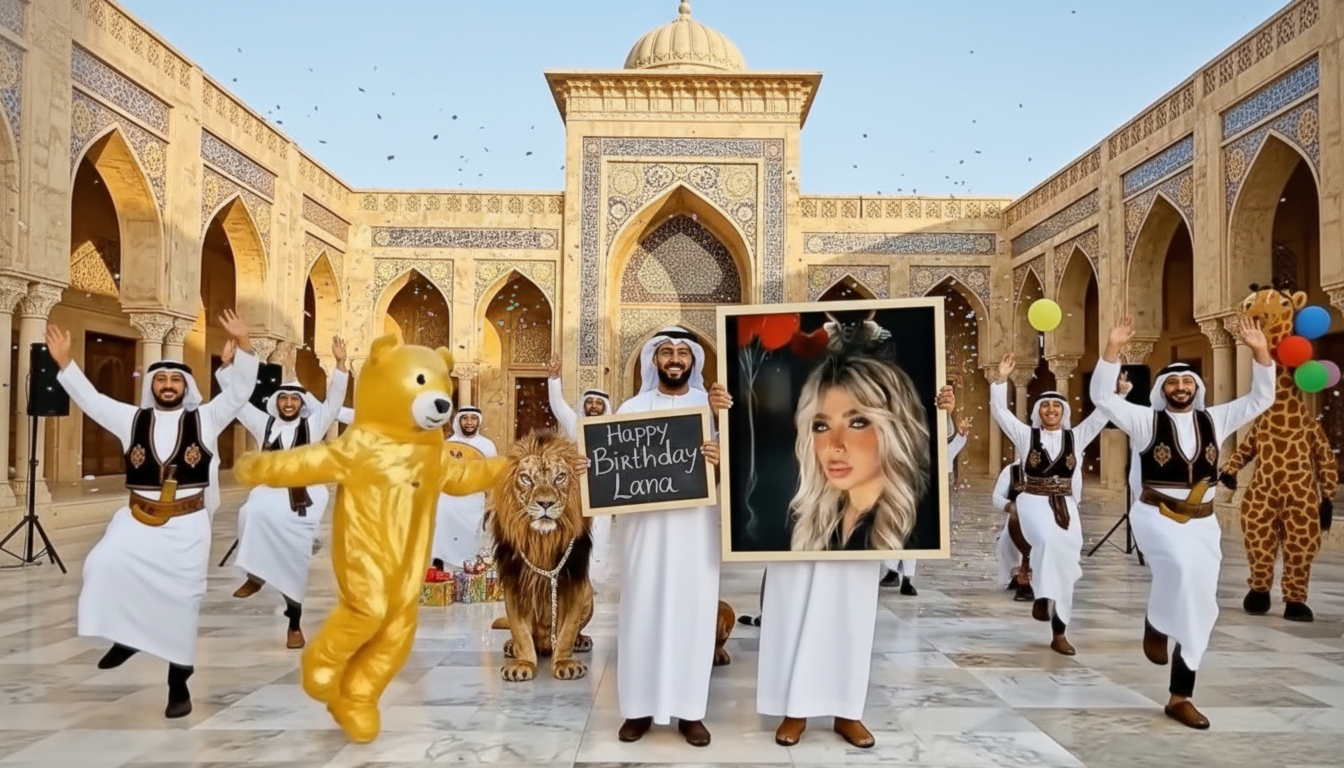 Pick your celebration scene.