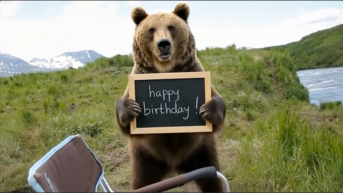 Surprise gift reveal