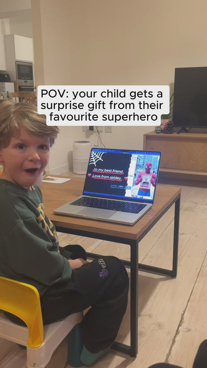 A Superhero Surprise They Will Never Forget